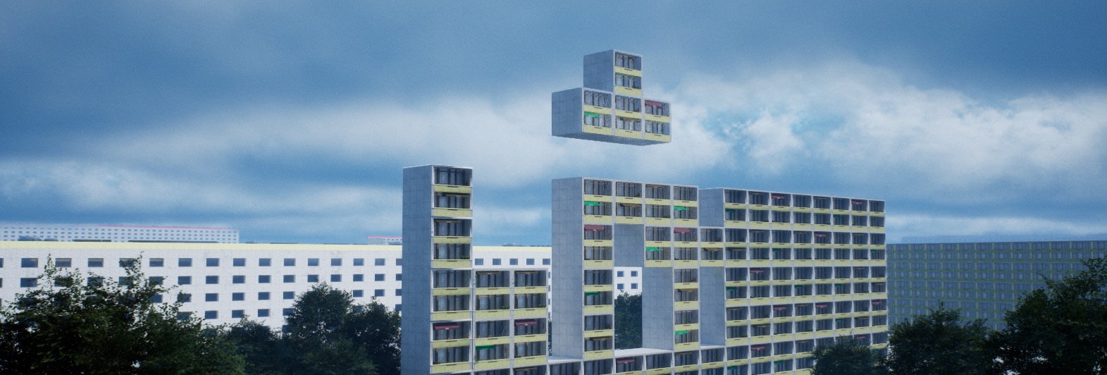 Interactive Tetris environment